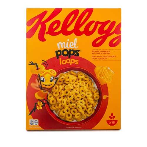 Готовый завтрак Kellogg's колечки медовые 400г Франция в Самбери