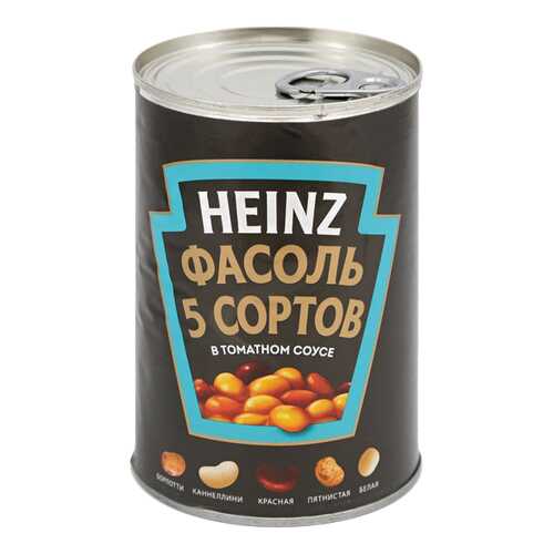 Фасоль Heinz 5 сортов 425 г в Самбери