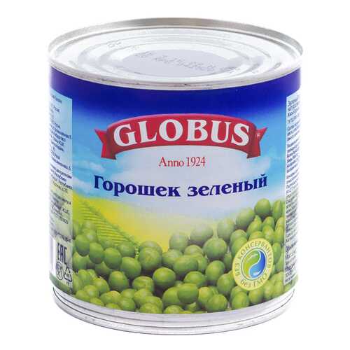 Горошек Globus зеленый 425 мл в Самбери