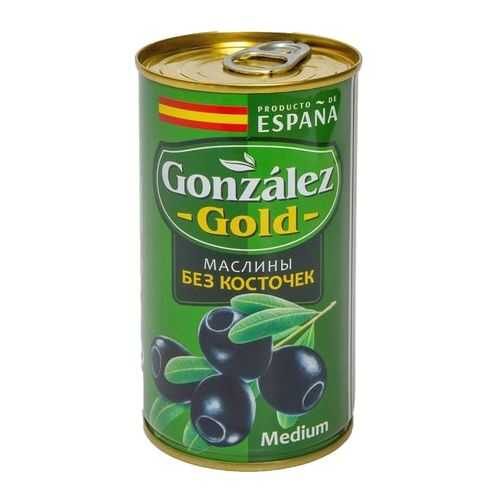 Маслины Gonzalez gold medium без косточек 350 г в Самбери