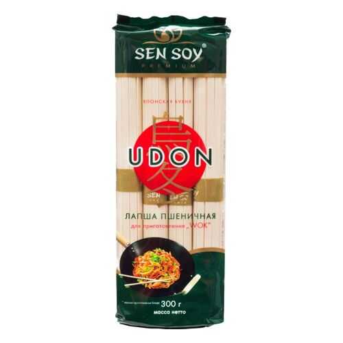 Лапша пшеничная Sen Soy udon premium 300 г в Самбери