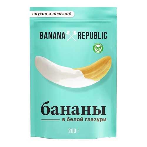 Сухофрукты Banana republic бананы сушёные в белой глазури 200 г в Самбери