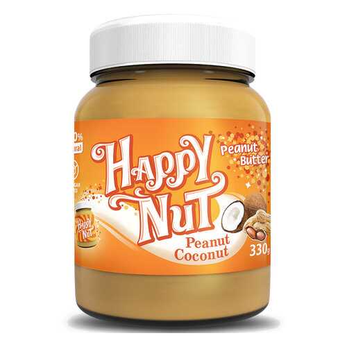 Арахисовая паста HAPPY NUT с кокосом 330 г в Самбери