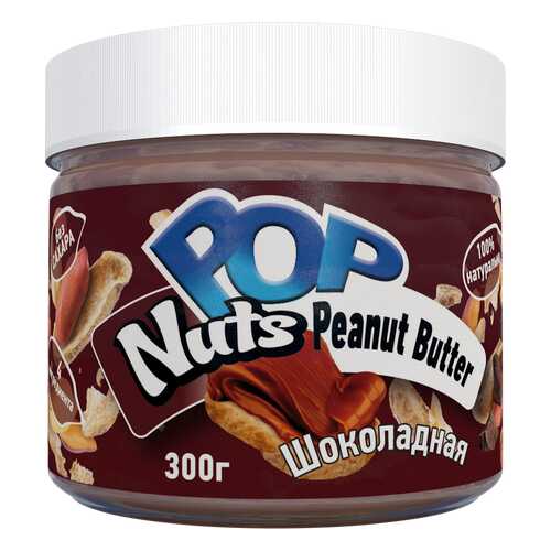 Арахисовая паста POP Nuts Peanut Butter Шоколадная, 300 г в Самбери