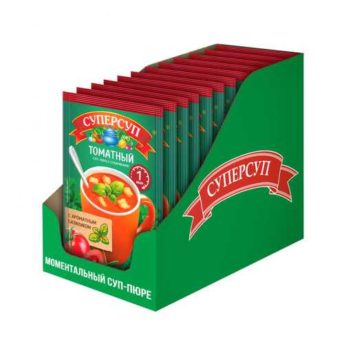 Суперсуп-пюре микс Русский Продукт 5 вкусов 5 видов по 4 шт 20-26.5 г в Самбери