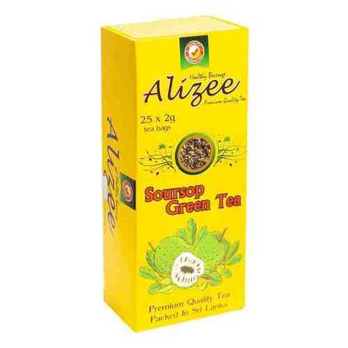 Чай Alizee Soursop Green Tea зеленый 25 пакетиков в Самбери