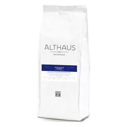 Чай Althaus Mountain Herbs, черный листовой с добавками, 250 гр в Самбери