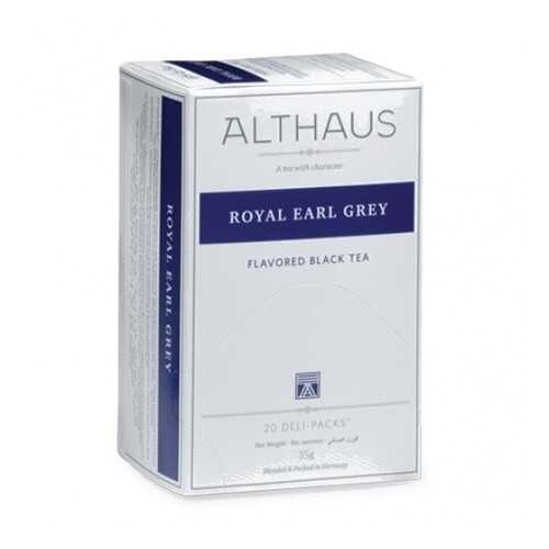 Чай Althaus Royal Earl Grey Deli Pack 20*1.75 г в Самбери