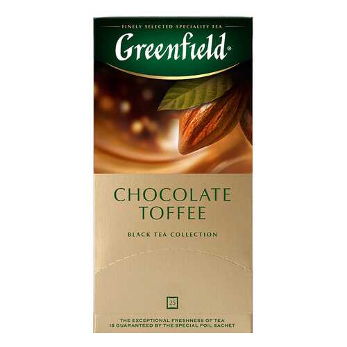 Чай черный Greenfield Chocolate Toffee 25 пакетиков в Самбери