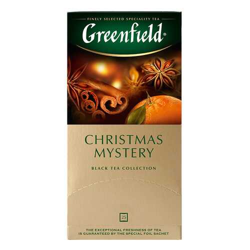 Чай черный Greenfield Christmas Mystery 25 пакетиков в Самбери