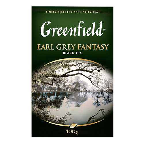 Чай черный листовой Greenfield Earl Grey Fantasy 100 г в Самбери