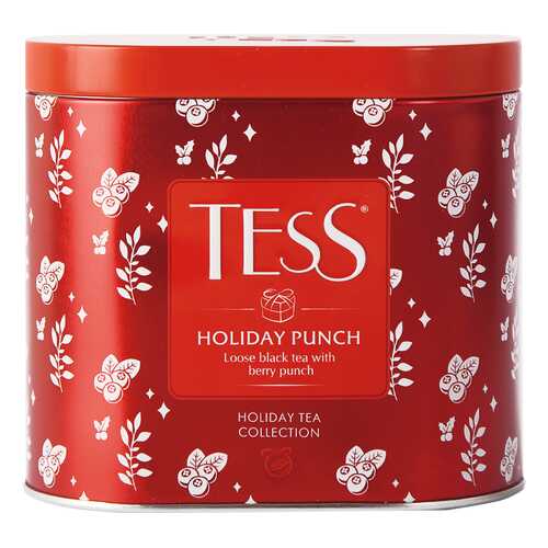 Чай черный листовой Tess Holiday Punch 100 г в Самбери