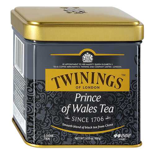 Чай черный Twinings принц уэльский байховый среднелистовой 100 г в Самбери