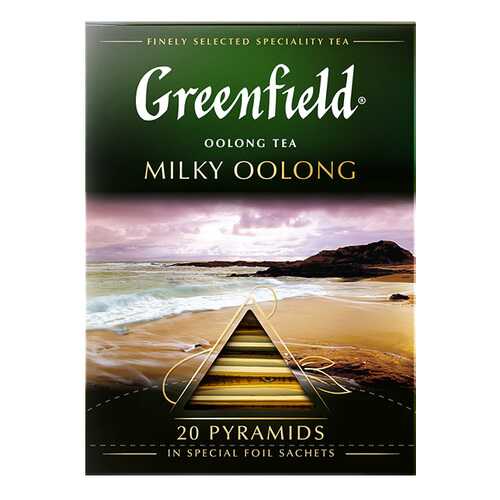 Чай оолонг в пирамидках Greenfield Milky Oolong 20 пакетиков в Самбери