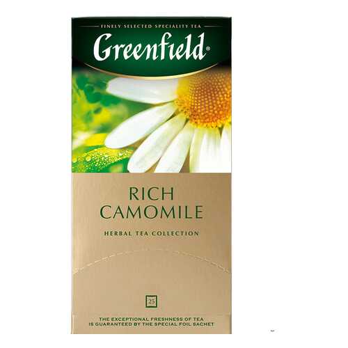 Чай травяной Greenfield Rich Camomile 25 пакетиков в Самбери