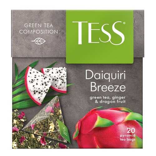 Чай зеленый в пирамидках Tess Daiquiri Breeze 20 пакетиков в Самбери