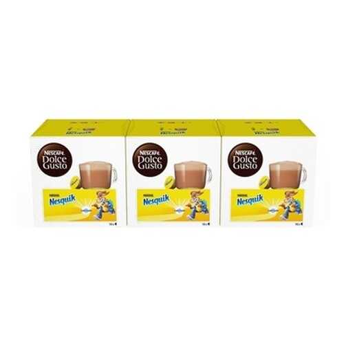 Смесь сухая Nescafe Dolce Gusto Nesquik 3 штуки по 256 г в Самбери