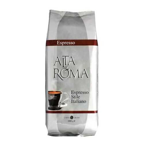 Кофе Alta Roma espresso натуральный жареный в зернах темнообжаренный 1 кг в Самбери