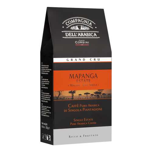 Кофе Compagnia Dell'Arabica Mapanga Estate молотый 250 г в Самбери