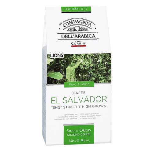 Кофе молотый Dell Arabica El Salvador 250г в Самбери