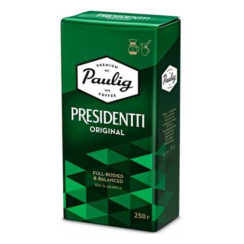 Кофе молотый Paulig presidentti original 250 г в Самбери