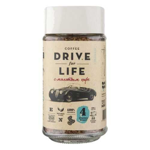 Кофе растворимый Drive for Life strong roast с молотым 100 г в Самбери