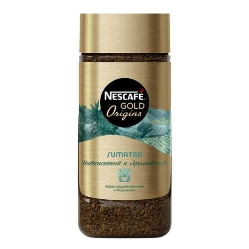 Кофе растворимый NESCAFE GOLD Origins Sumatra, 170г, стеклянная банка в Самбери