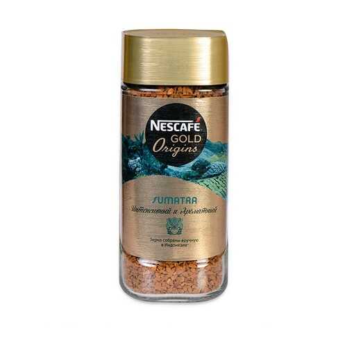 Кофе растворимый Nescafe Gold ORIGINS SUMATRA 85г Россия в Самбери