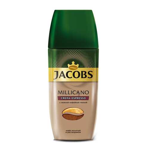 Кофе растворимый с добавлением молотого Jacobs millicano crema espresso 95 г в Самбери