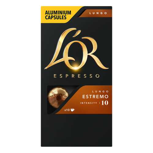 Кофе в алюминиевых капсулах L'OR Espresso Lungo Estremo 10 шт в Самбери