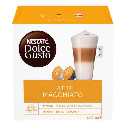 Кофе в капсулах Nescafe Dolce Gusto latte macchiato 16 капсул в Самбери