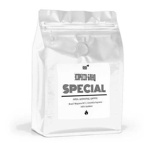 Кофе в зернах Black coffee beans Special, 250 г в Самбери