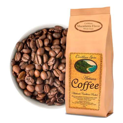 Кофе в зернах Caribbean Spice Artisan Kosher Coffee Macadamia Grain макадамия 250 г в Самбери