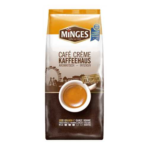 Кофе в зернах Minges cafe creme kaffeehaus 1000 г в Самбери