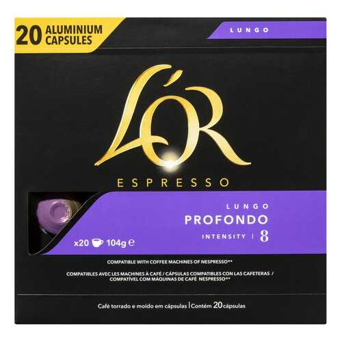 L'OR Espresso Lungo Profondo 20шт в Самбери