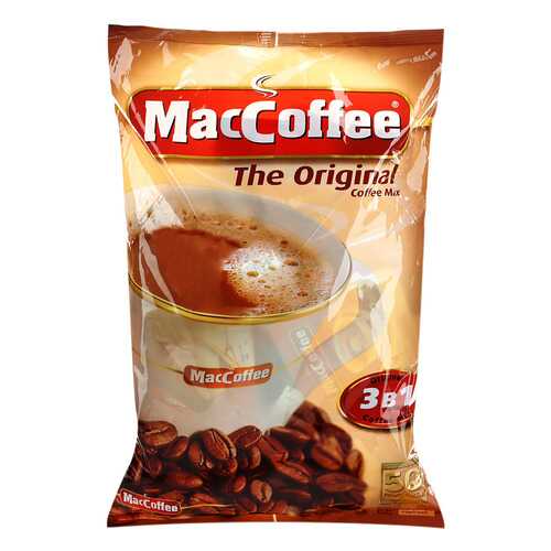 Напиток MacCoffe кофейный original 3в1 растворимый 20 г 50 пакетиков в Самбери