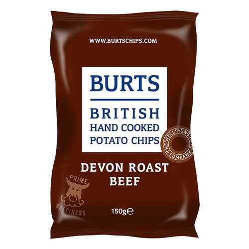 Чипсы BURTS Devon Roast Beef картофельные150г в Самбери