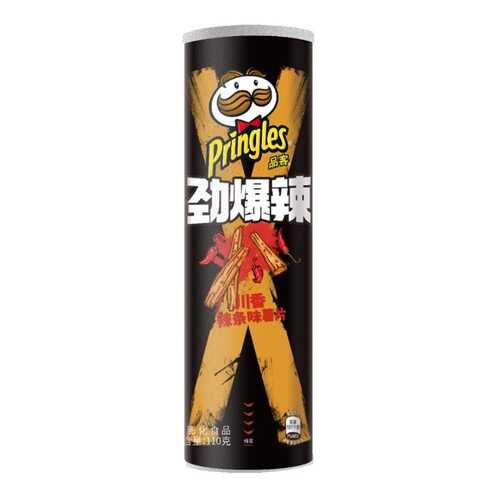 Чипсы Pringles Extra Hot с острым сычуаньским соусом 110 г в Самбери