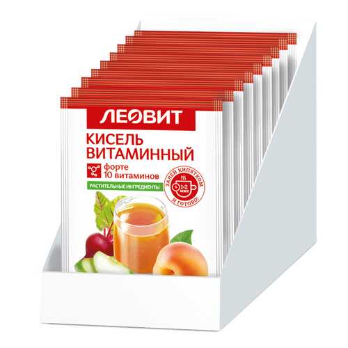 Кисель Витаминный ФОРТЕ. Шоубокс 20 шт. по 20 г. в Самбери