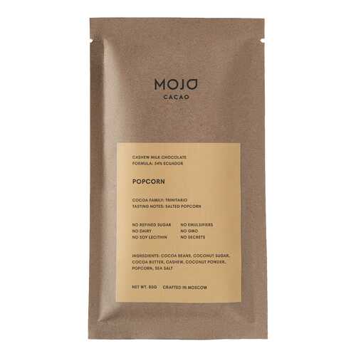 Молочный шоколад 54% Mojo Cacao с воздушным соленым попкорном. popcorn в Самбери