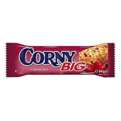 Corny BIG батончик злаковый с клюквой 24 штуки по 50г в Самбери