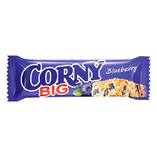 Corny BIG Злаковая полоска с черникой 24 штуки по 40г в Самбери