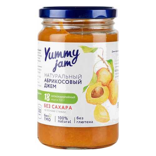 Джем абрикосовый Yummy jam без сахара 350 г в Самбери