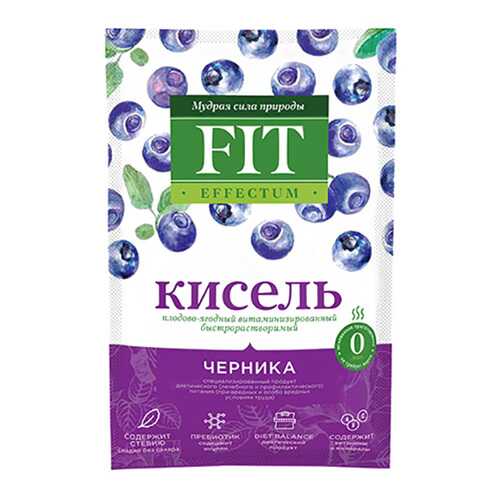 Кисель Fit Parad черника саше в Самбери