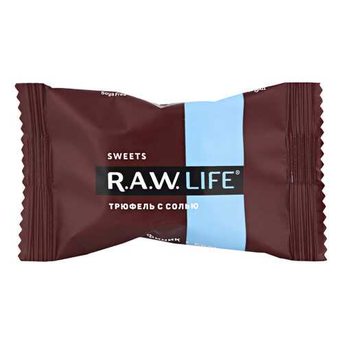 Конфета Raw Life трюфель с солью 18 г в Самбери