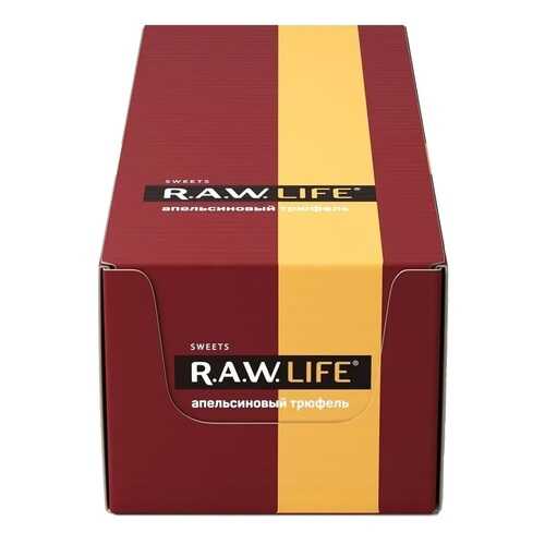 R.A.W. Life Sweets Конфеты (коробка 20шт) (Апельсиновый трюфель) в Самбери