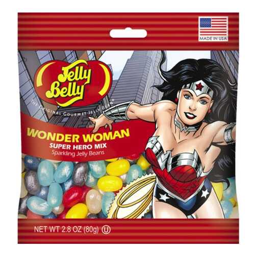 Драже жевательное Jelly Belly super hero wonder woman 60 г в Самбери