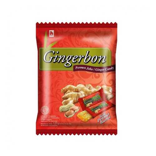 Конфеты имбирные GingerBon с арахисом, жевательные 125 г в Самбери