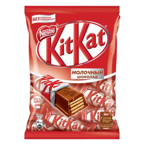 Молочный шоколад Kit Kat с хрустящей вафлей 169 г в Самбери