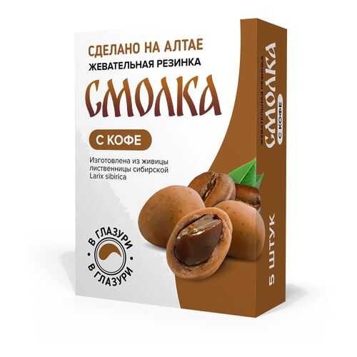 Смолка с кофе в глазури 5 шт в Самбери